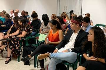 Los Baháâ€™í recuerdan en Telde el aniversario del nacimiento del fundador de su fe (Foto TA)